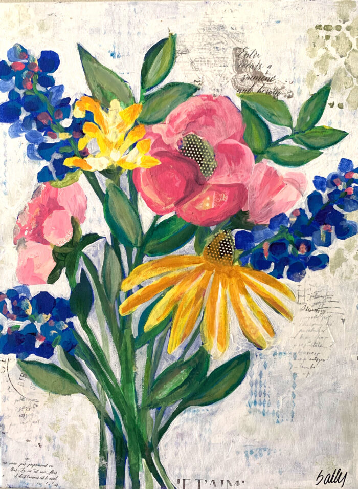 Floral with Sunflower